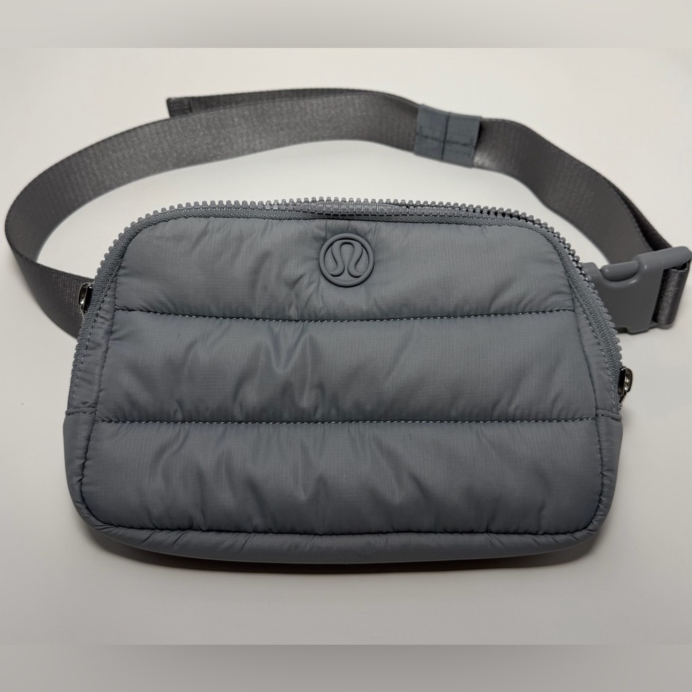 Lululemon Everywhere Belt Bag Wunder Puff Rhino Gray 2L With Adjustable Strap
